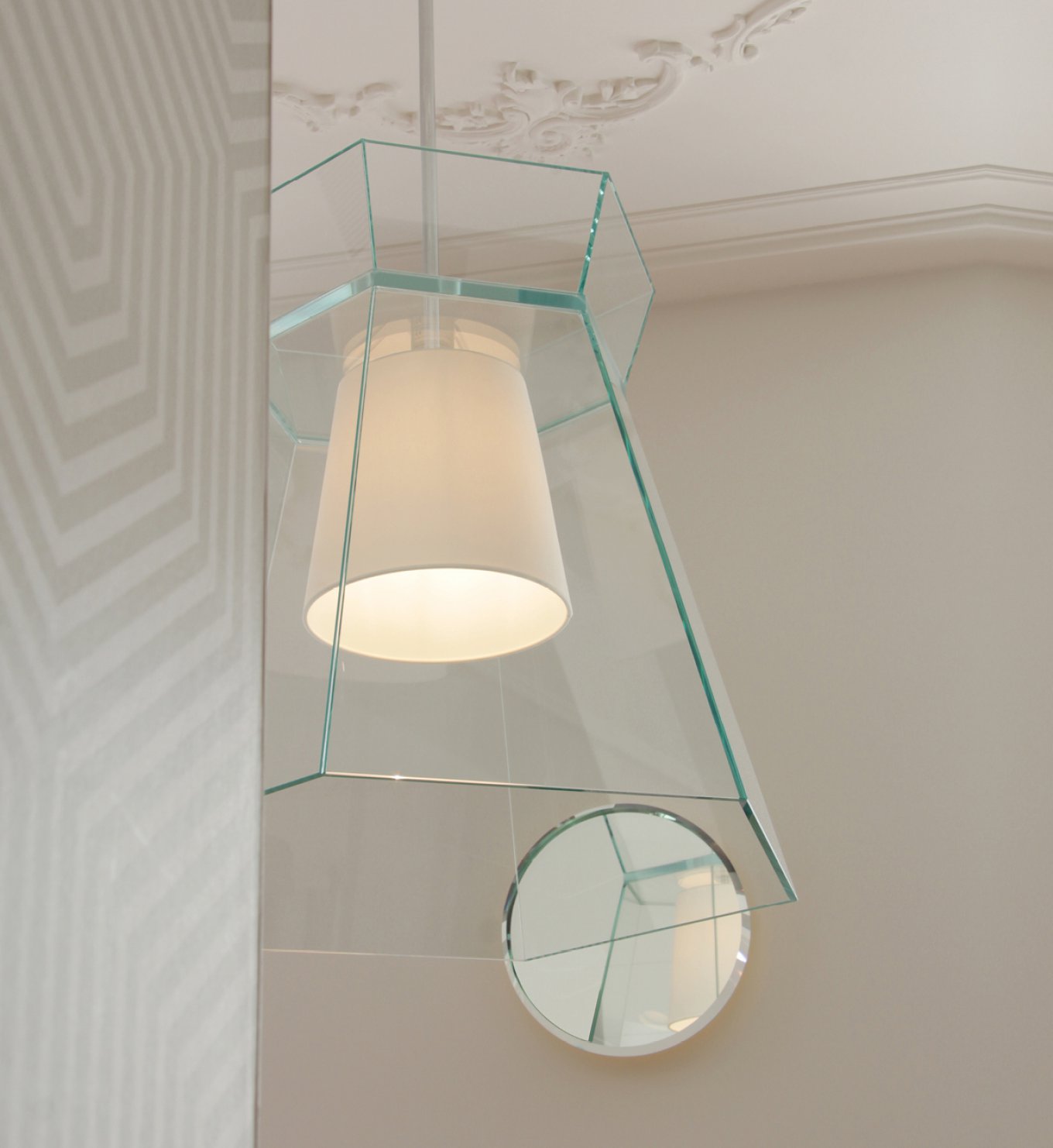 studio catoir collection design lighting crystal cone suspension 7