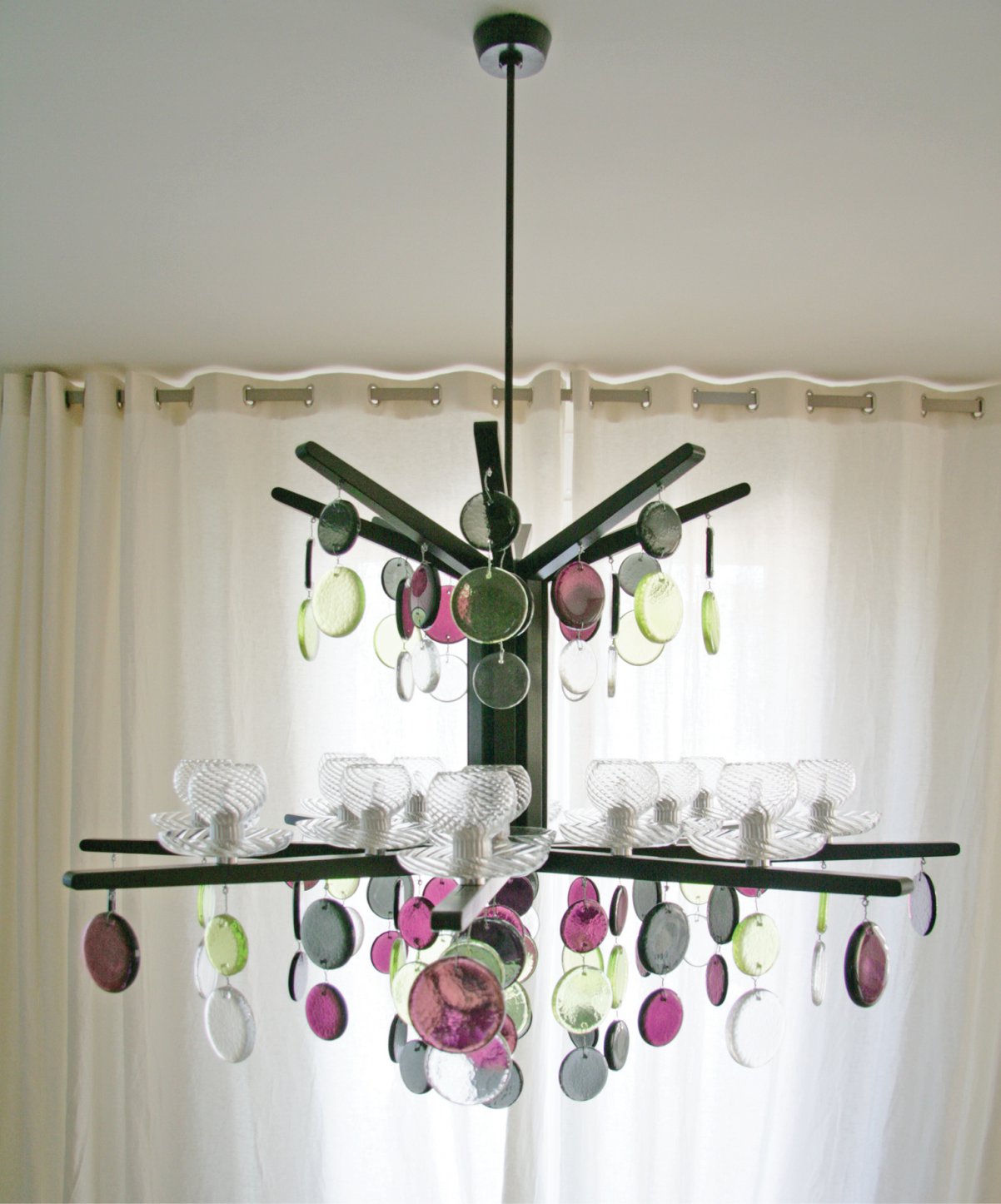 studio catoir collection design lighting legno vetro suspension 1