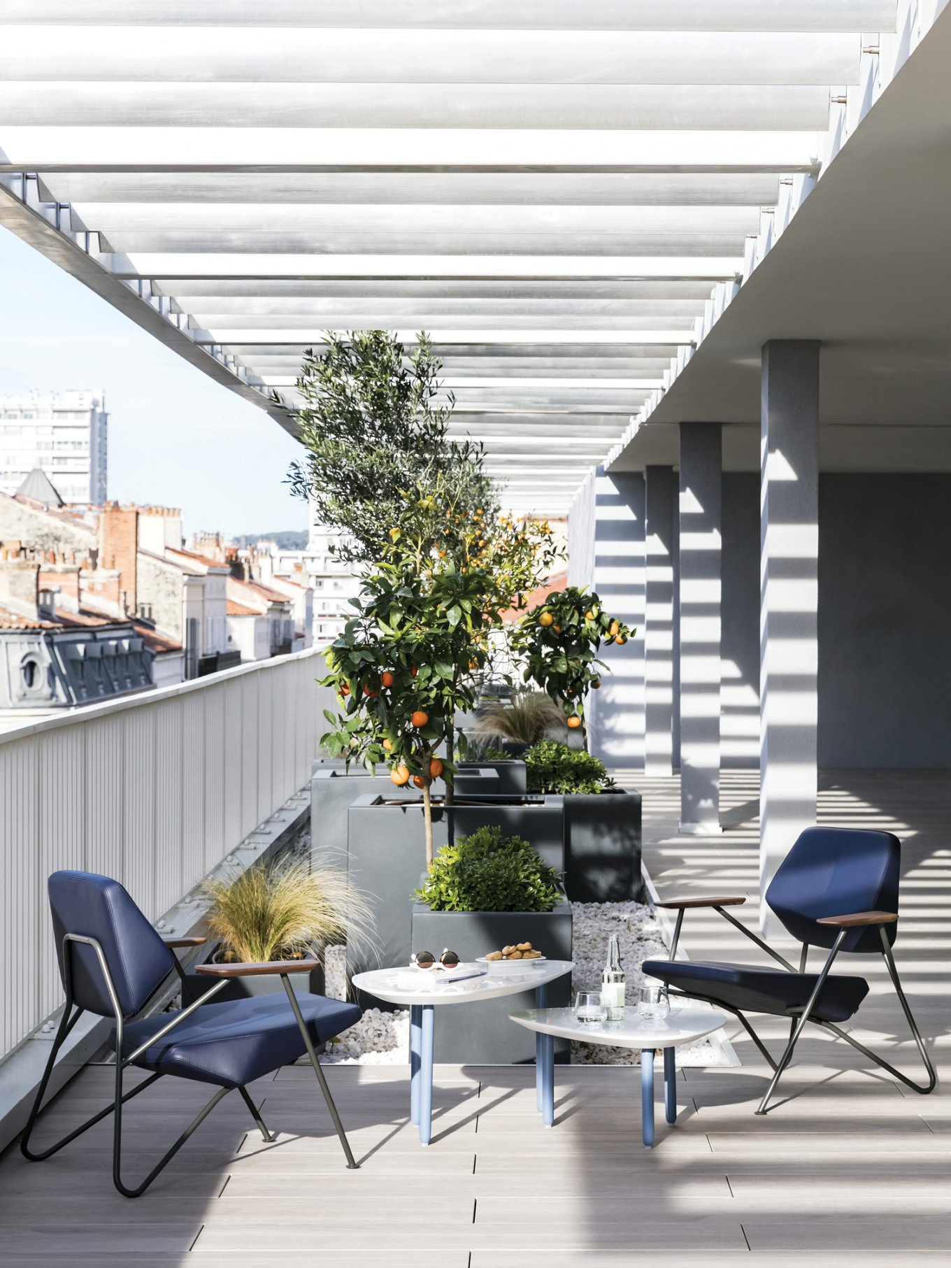 studio catoir hotel design terrace