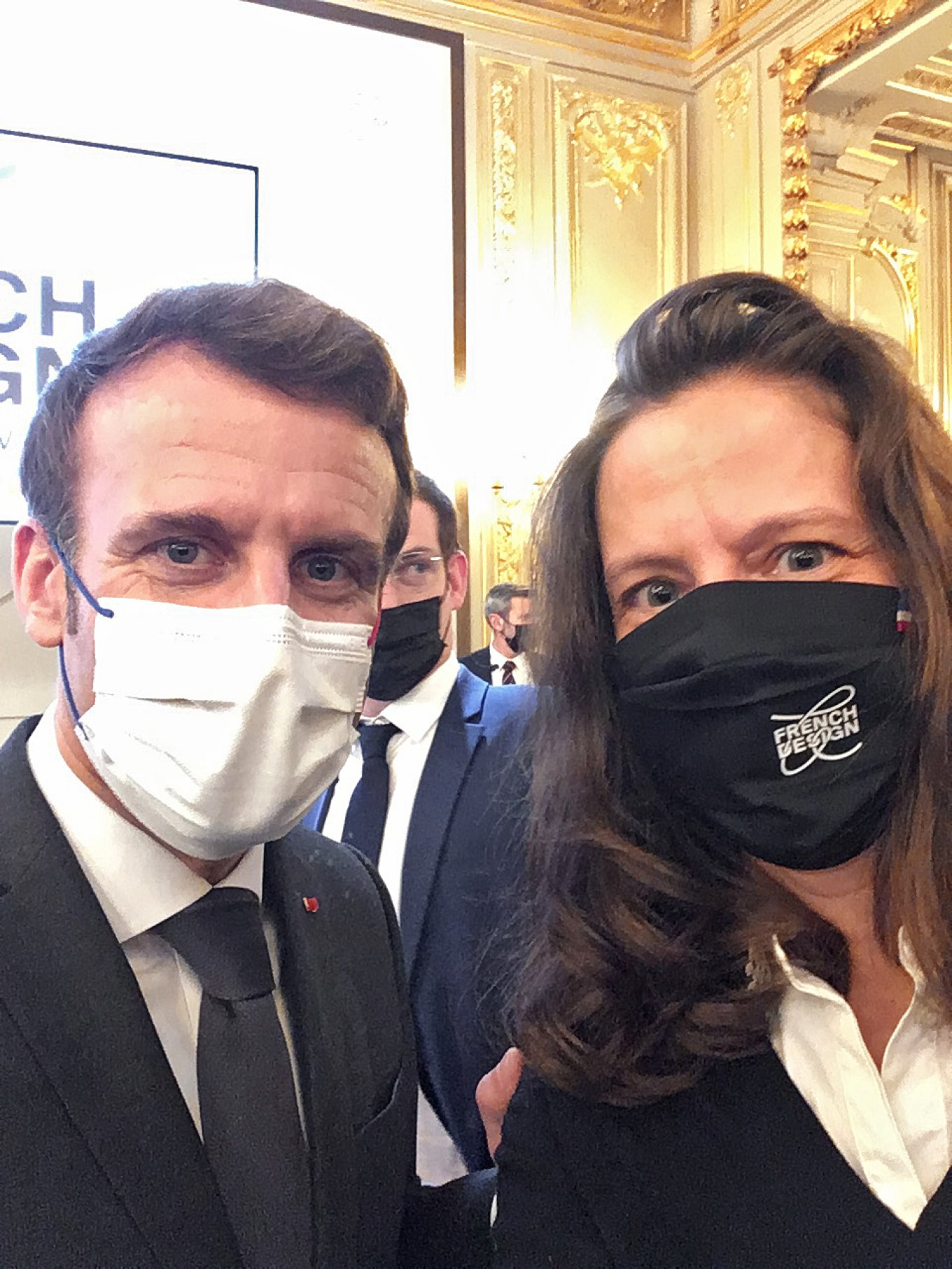 emmanuel macron and elisa catoir