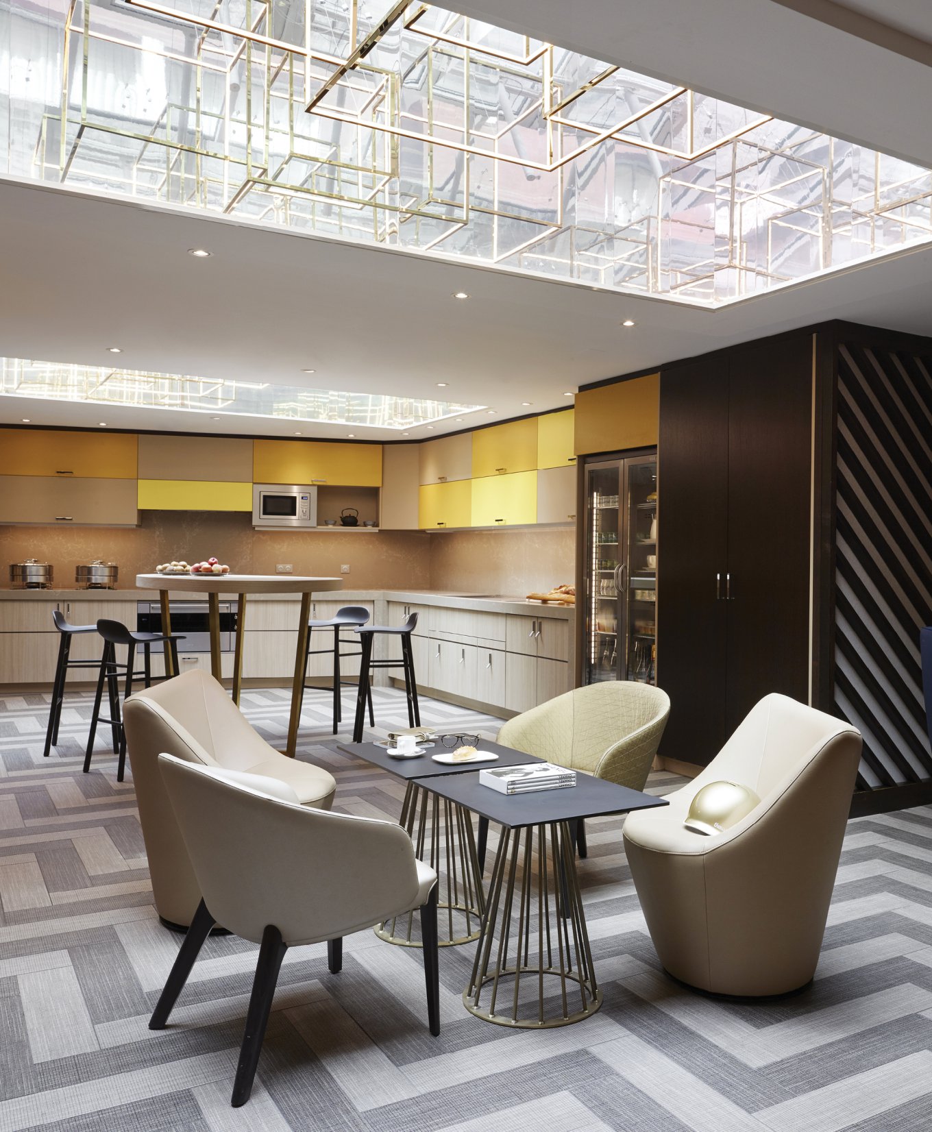 studio catoir hotel design mercure breakfast kitchen