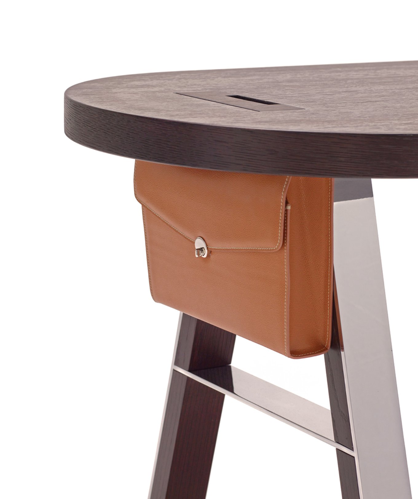 studio catoir collection design wood leather writting desk alessandra 3